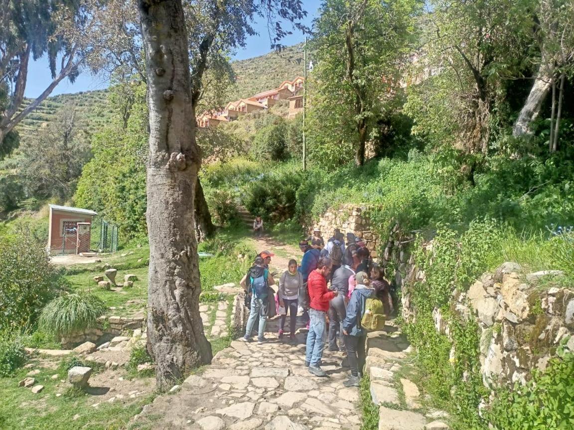 Hostal Inca Uma Comunidad Yumani ภายนอก รูปภาพ